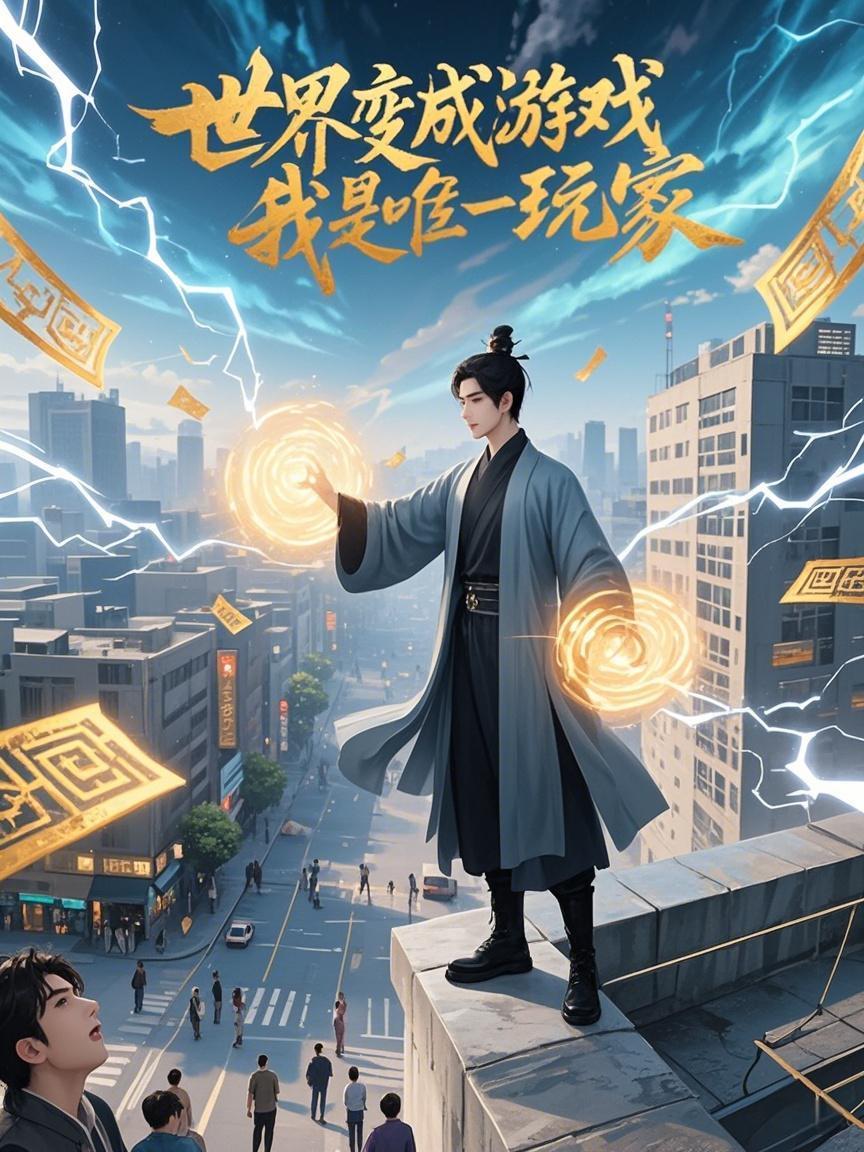 主角把世界变成游戏的